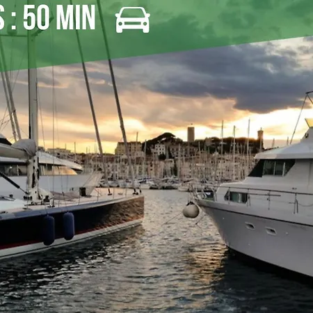 Soleil Nicois Terracotta - 8min Et Proche Gare Nice